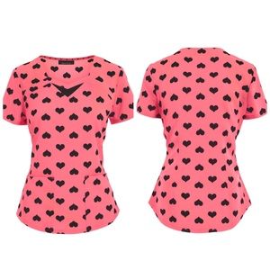 Heartsoul Women's  Scrub Top! Gently used!